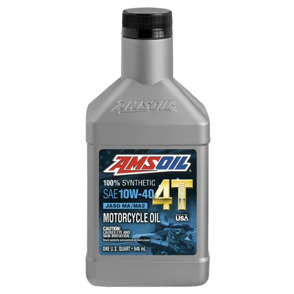 AMSOIL 4T MOTORCYCLE OIL 10W-40 .946L