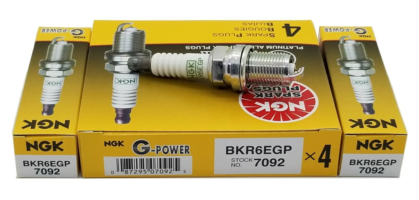 BKR6EGP 7092 NGK PLUG