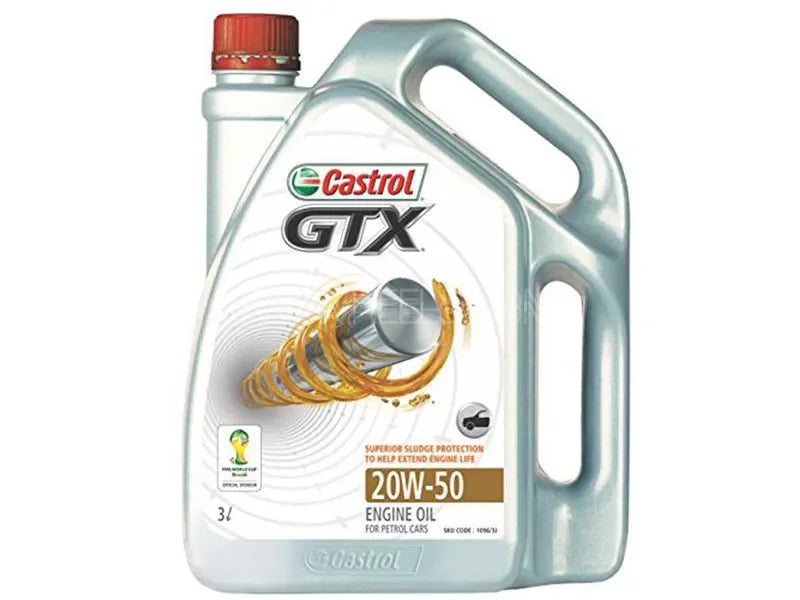 CASTROL GTX API SG CD 20W-50 3LTR