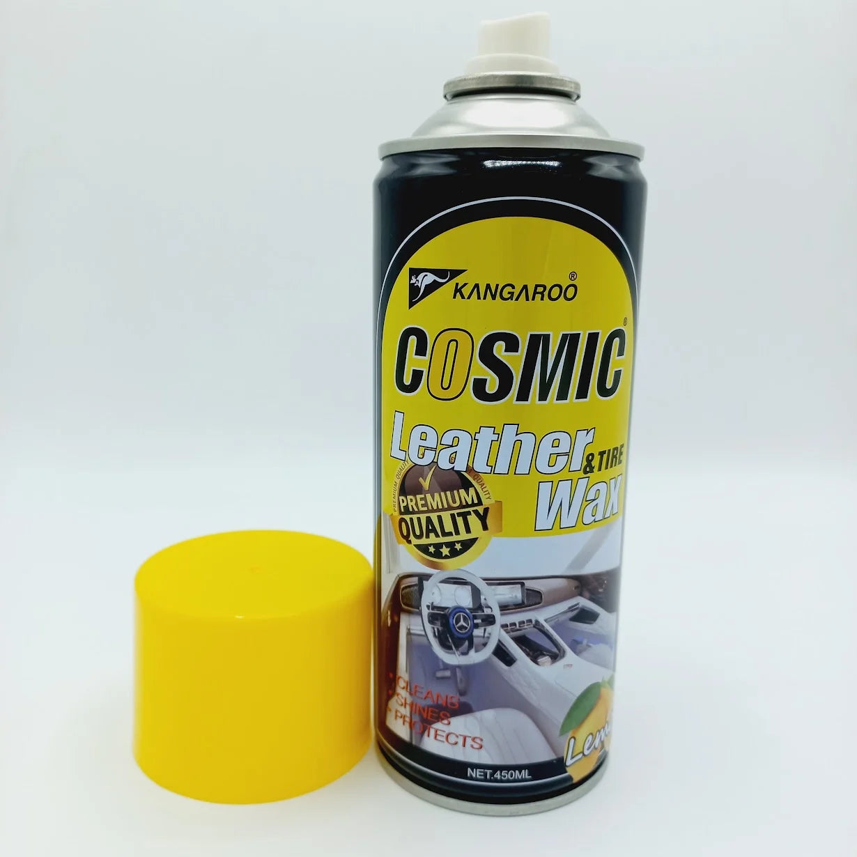 COSMIC LEATHER & TIRE WAX 450ML