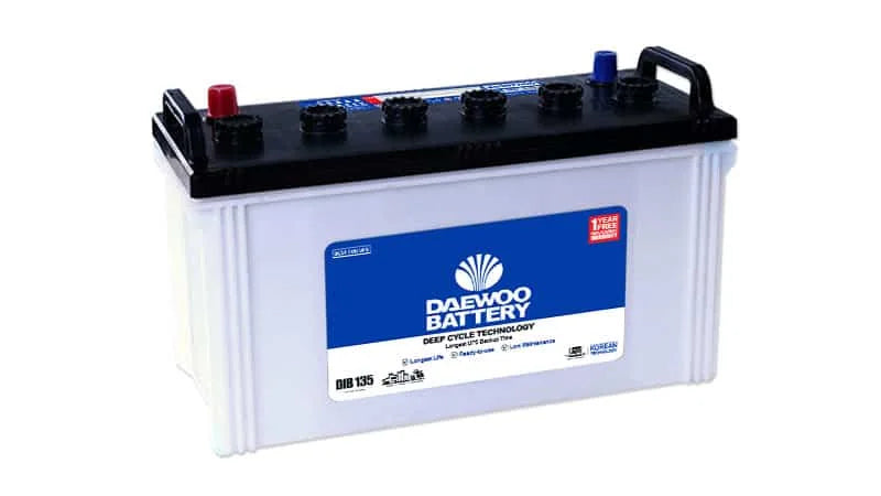 DAEWOO BATTERY DRY 110
