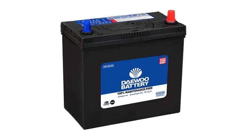 DAEWOO BATTERY DRY 45