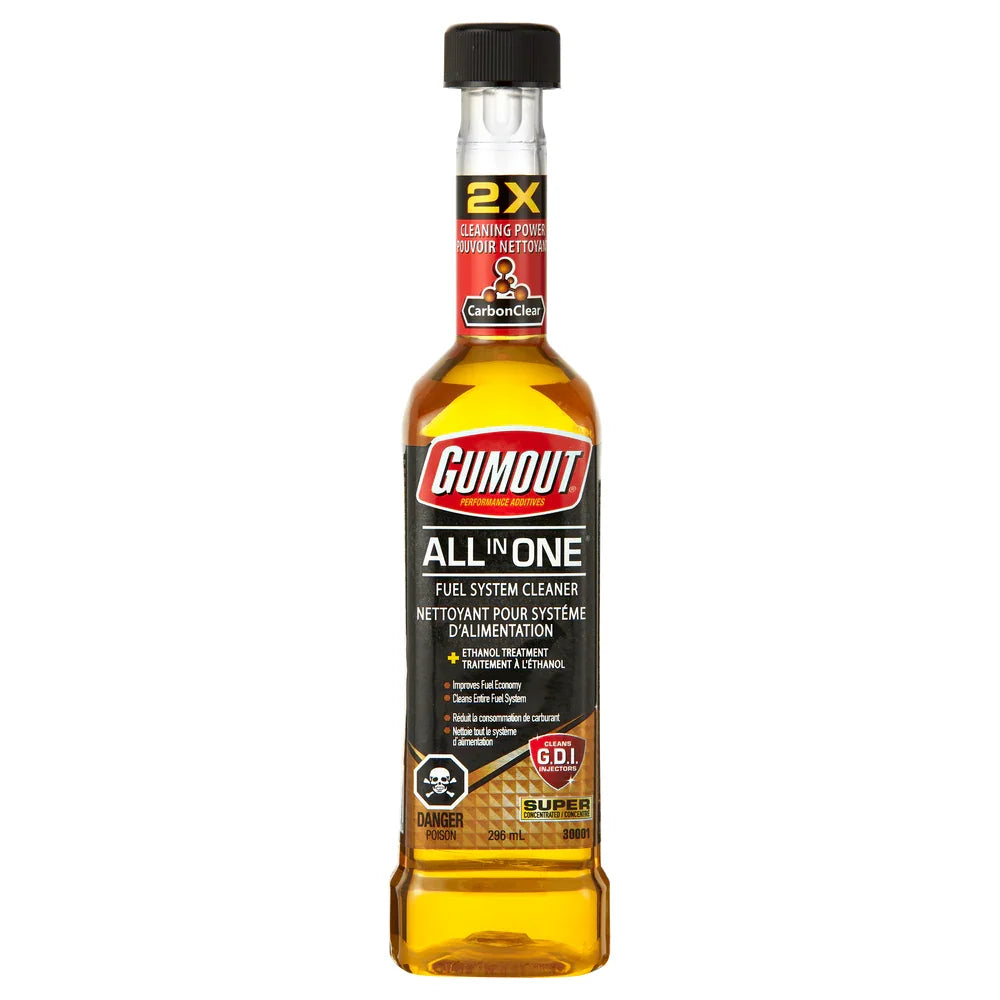 GUMOUT ALL IN ONE FUEL SYSTEM CLEANER 296 ML