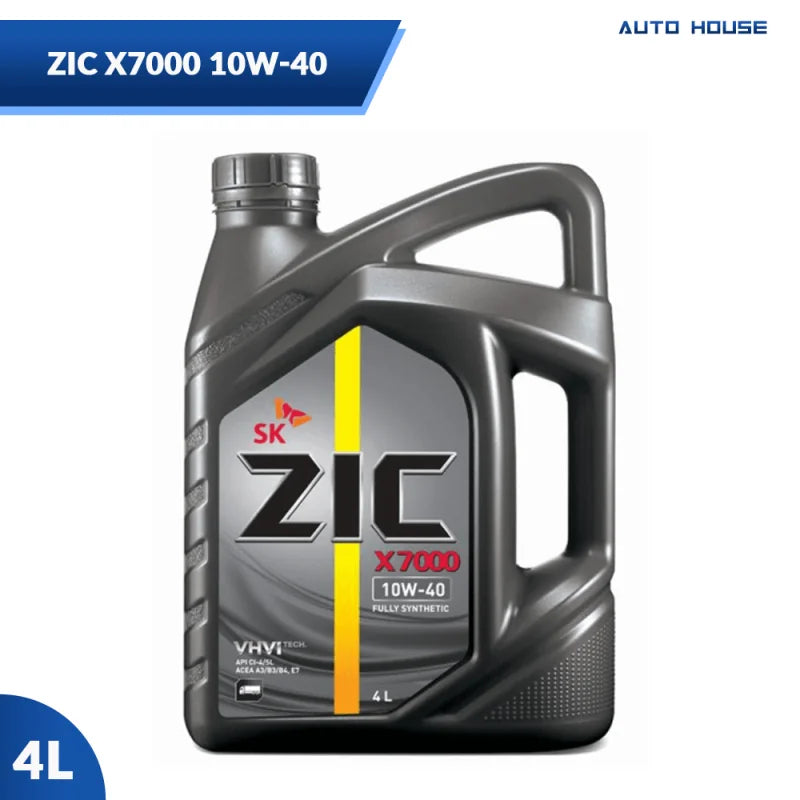 ZIC X7000 10W-40 SYN 4 LTR