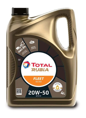 TOTAL RUBIA FLEET HD 200 20W-50 4L