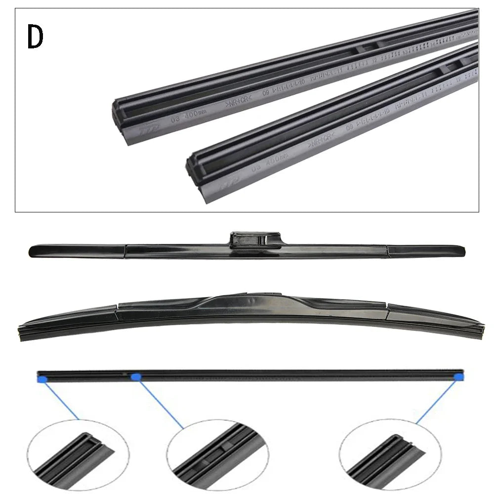WIPER RUBER 14,16,18,20,22 24 INCH PER PIECE