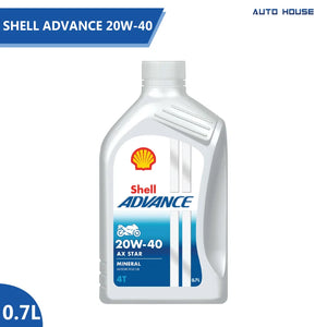 SHELL ADVANCE 4T 20W 40 0.7L