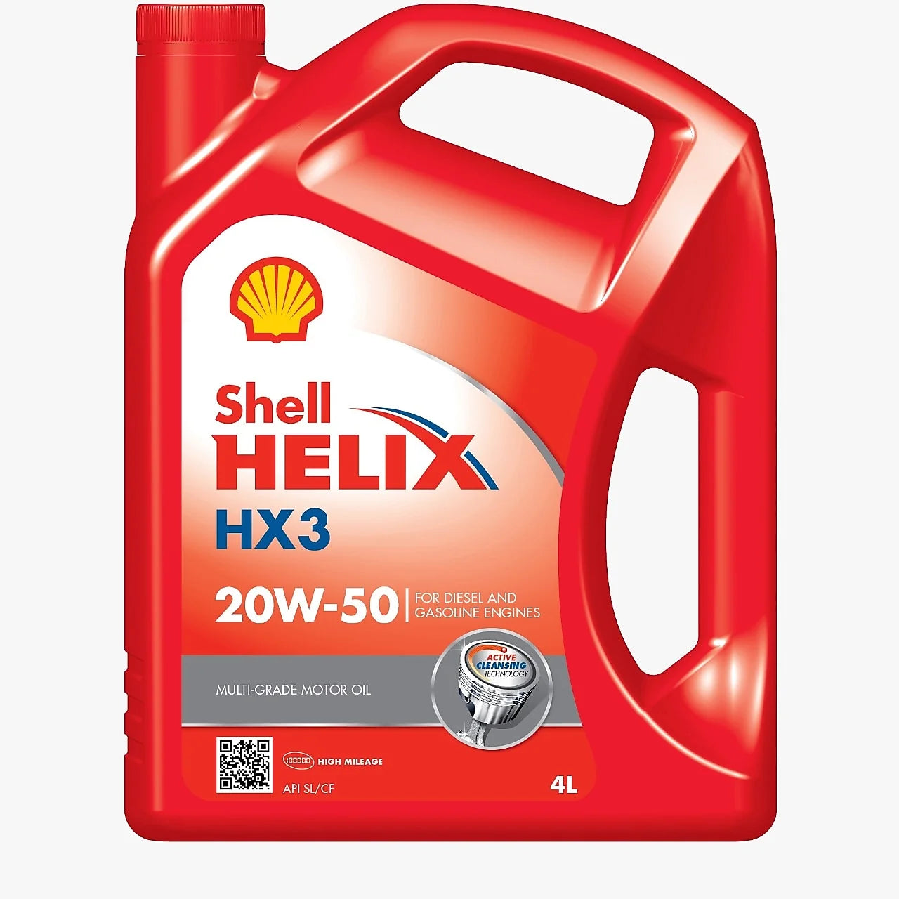 SHELL HX3 20W-50 4LTR