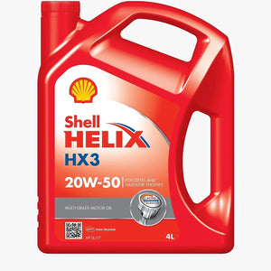 SHELL HX3 20W-50 4LTR