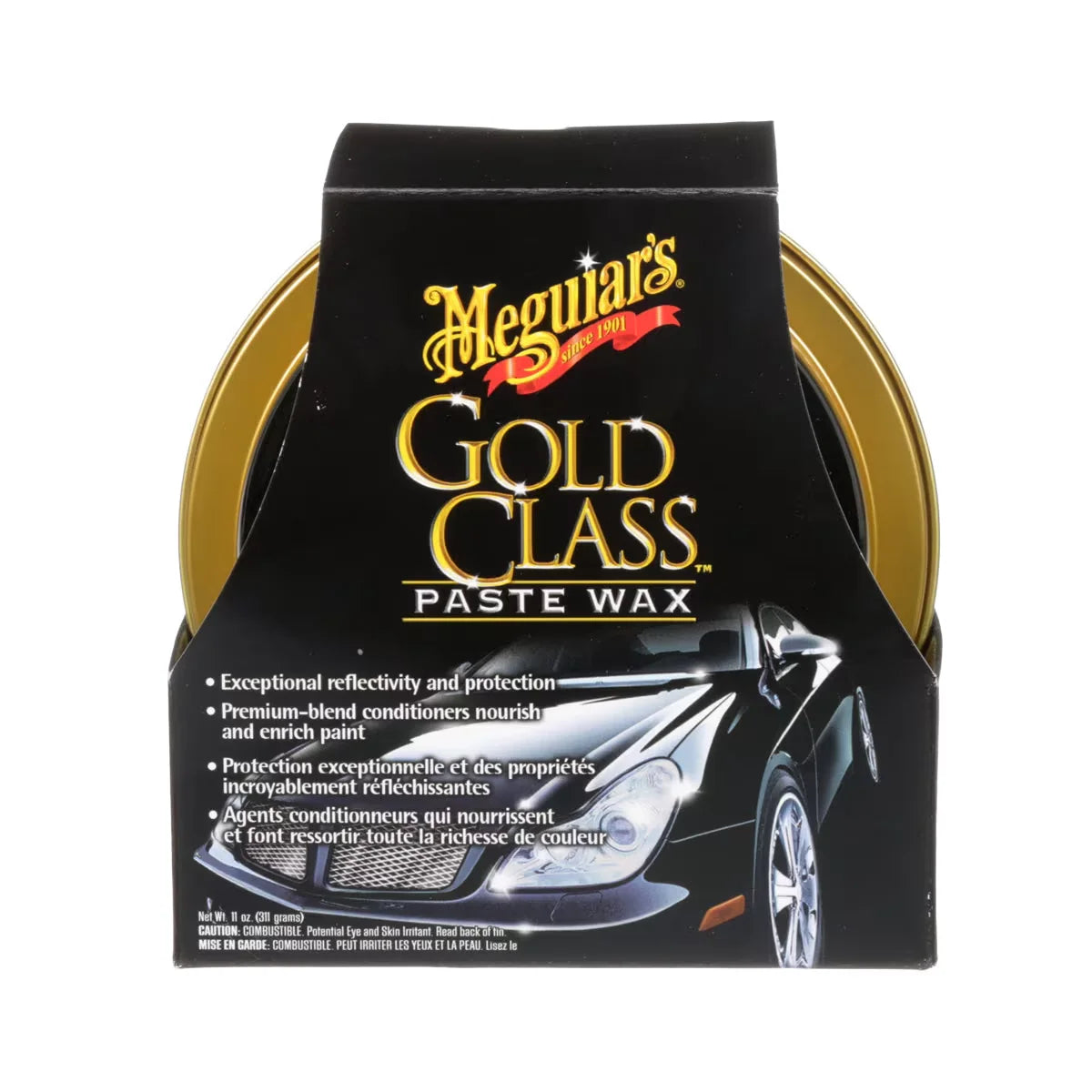 MEGUIARS GOLD CLASS PASTE WAX 311G 11oz