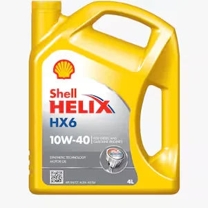 SHELL HX6 10W-40 4LTR