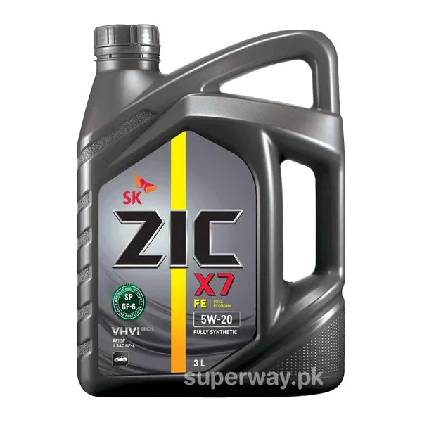 ZIC X7 5W-20 SYN 3LTR