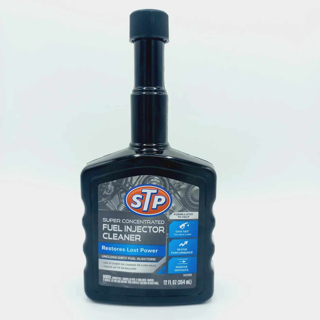 STP FUEL INJECTOR CLEANER 354ML BLACK