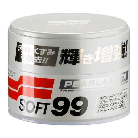 SOFT 99 PEARL WHITE & METAL POLISH IMP. POLISH 350G