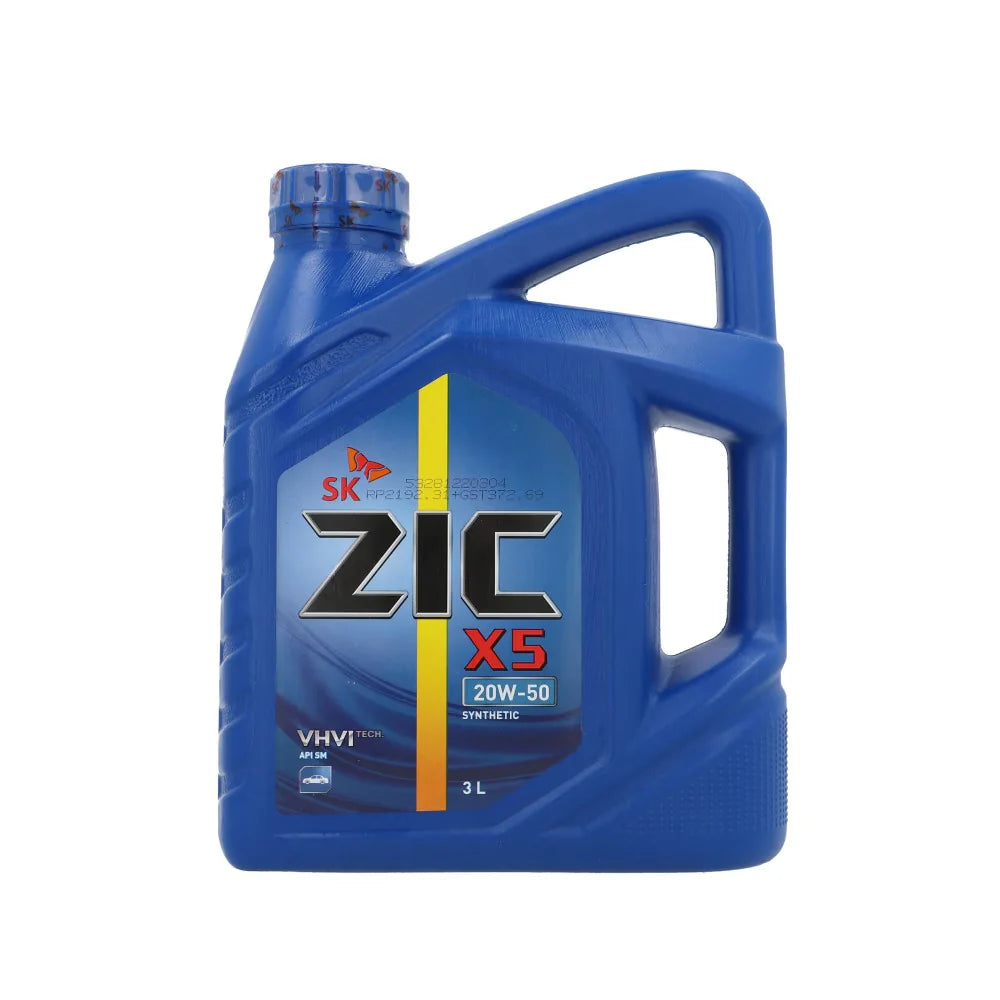 ZIC X5 20W-50 SYN HI-FLOW 3 LTR