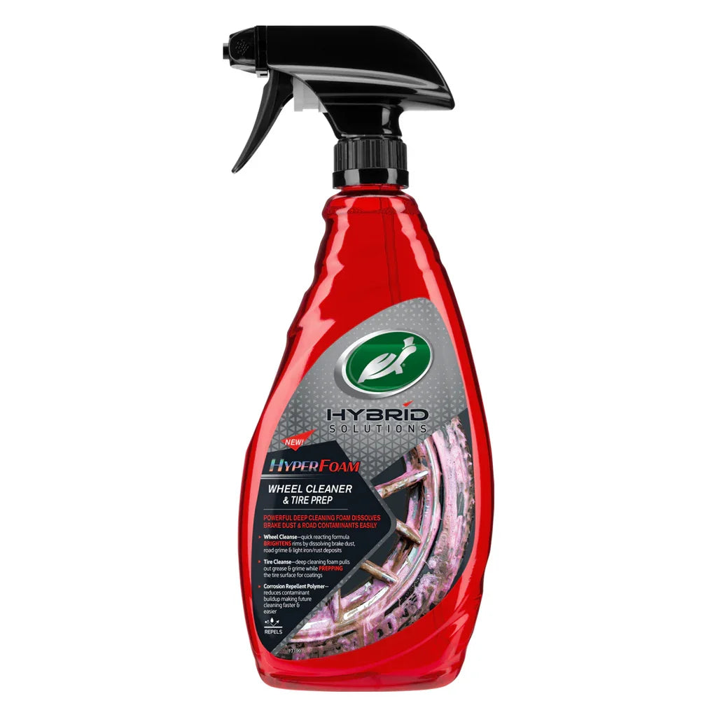 Turtle Hyper Foam Wheel Cleaner & Tire Prep 680ML