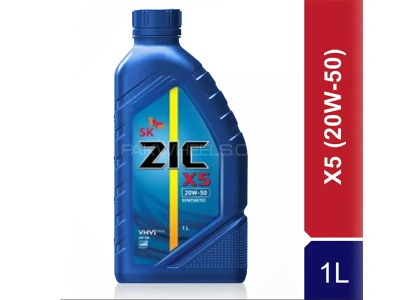 ZIC X5 20W-50 HI-FLOW SYN 1 LTR