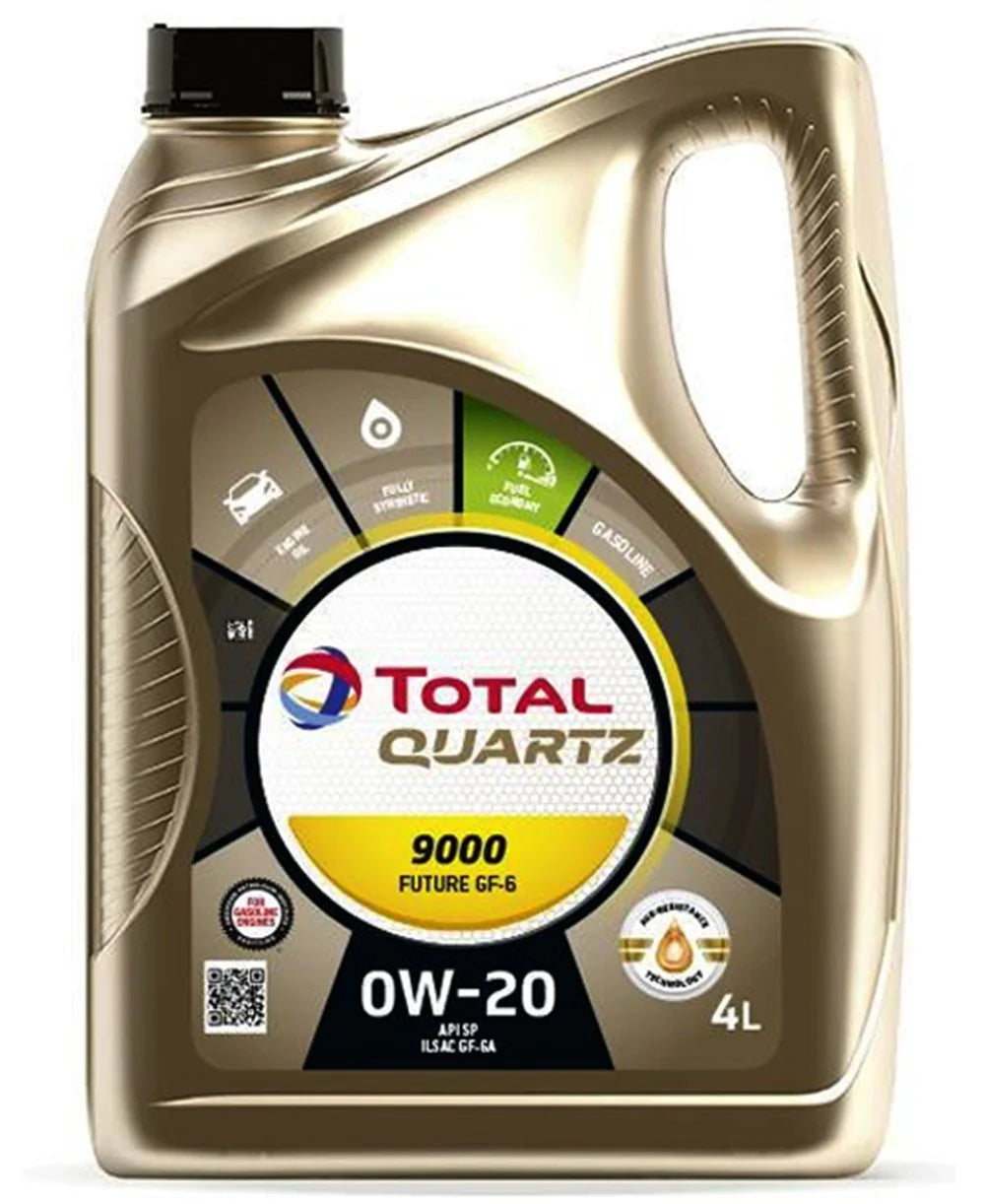 TOTAL 9000 GF-6 0W-20 SN 4LTR
