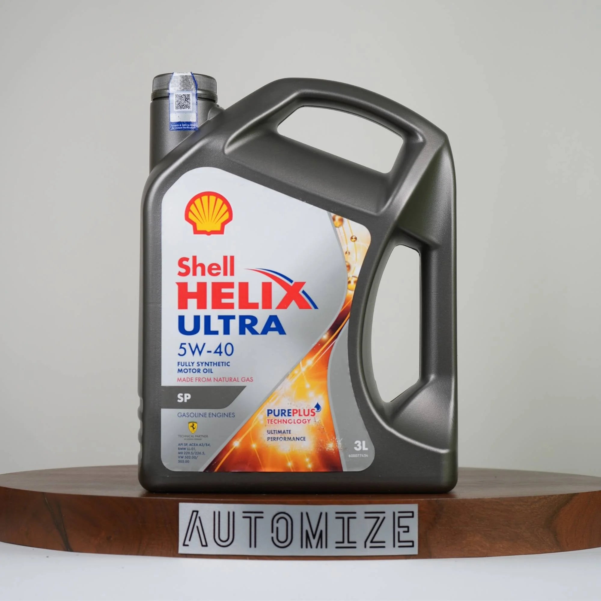 SHELL ULTRA 5W-40 3LTR