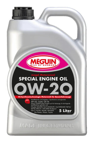 MEGUIN SPECIAL ENGIN OIL 0W 20 1 LTR