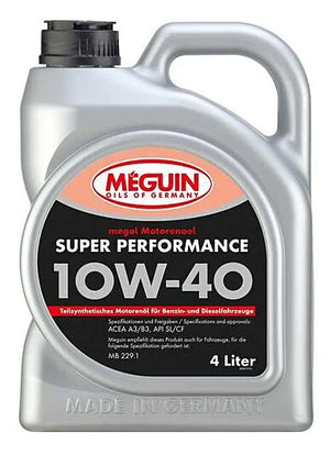 MEGUIN SUPER PERFORMANCE 10W 40 4 LTR