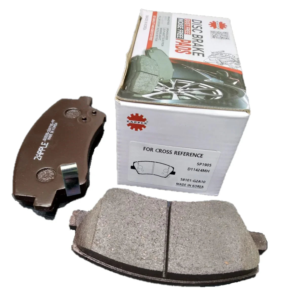 Zapple Brake Pads SP1905 Elantra Front