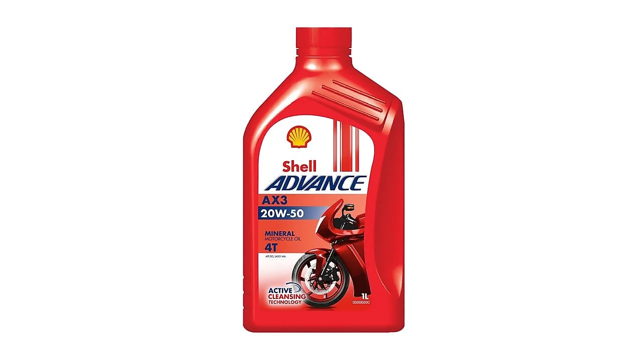 SHELL ADVANCE AX3 4T 20W-50 1LTR