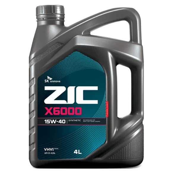 Zic X6000 15W-40 4L