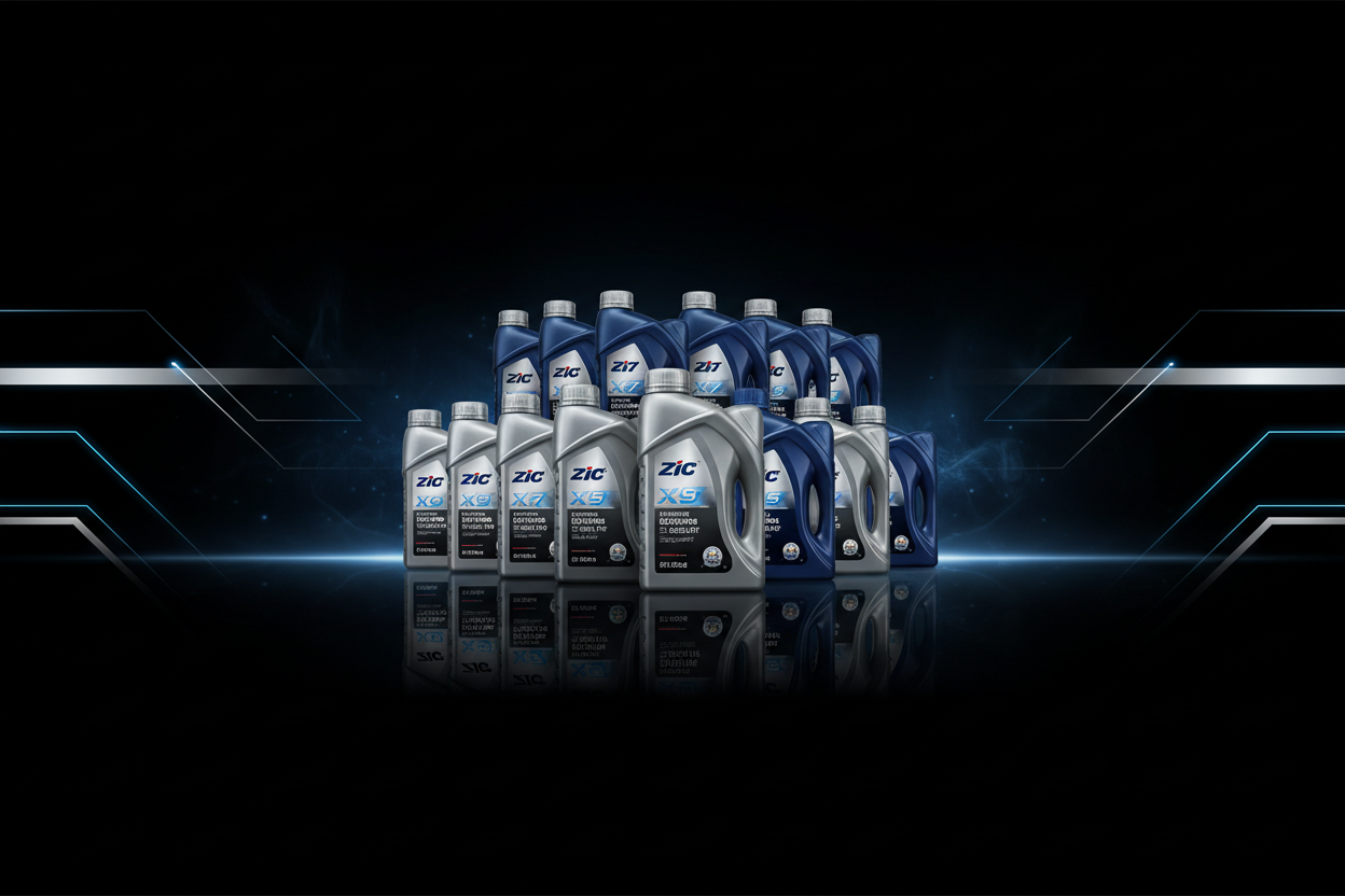 ZIC Engine Oil Banner